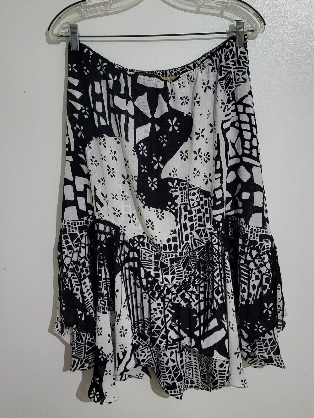 Kerrybrooke Asymmetrical Patchwork Skirt - Picture 1 of 7